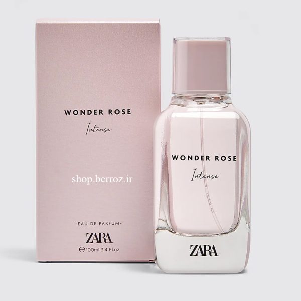 ادو تویلت زنانه زارا مدل WONDER ROSE INTENSE EDP 100 ML