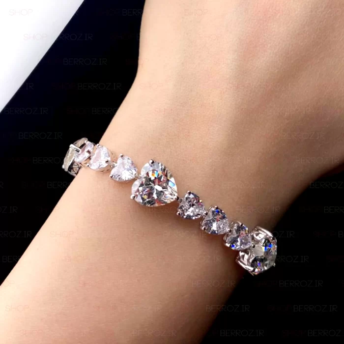 دستبند جواهری ، سنگ اصل ، دستبند زنانه