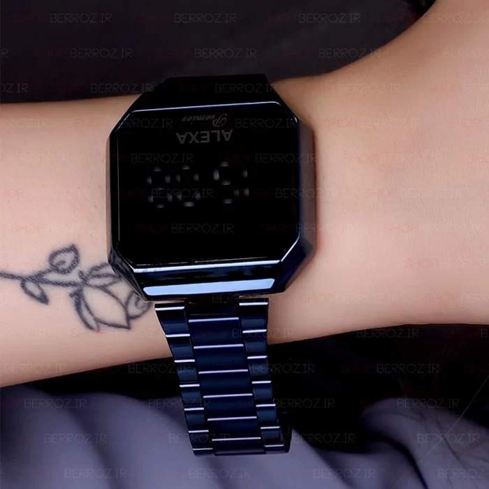 ساعت مچی زنانه دیجیتال الکسا پریمر 1181 جی | Alexa Digital Premier 1181G Woman's Wrist Watch